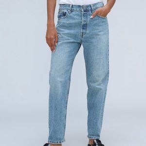 Everlane The Rigid Slouch Jean (27.5” Regular) - Broken-In Blue